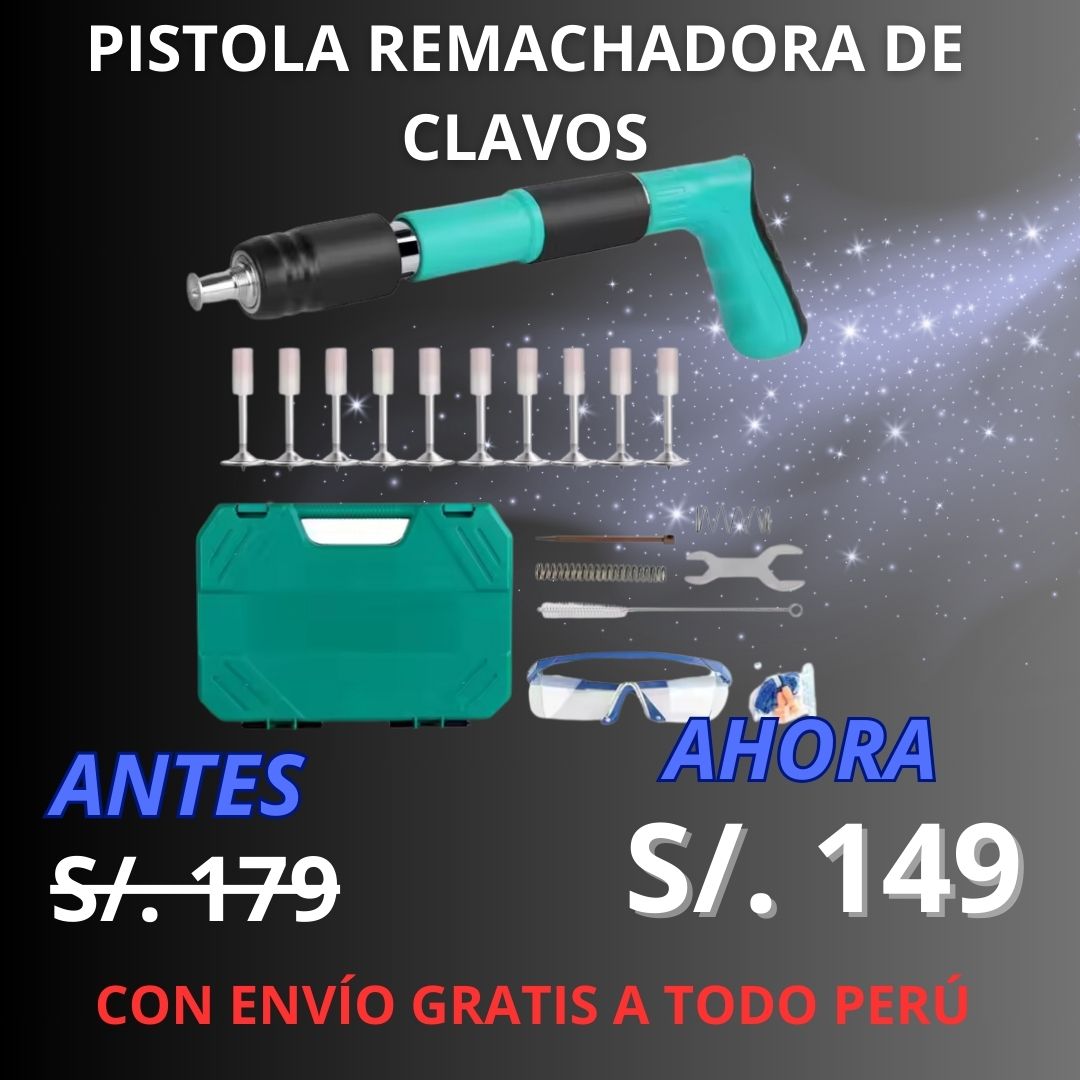 PISTOLA REMACHADORA.